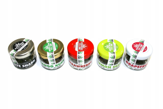 CBD - Set 5x 1g SILE konope CBD - 5 odrody - 10% -13%