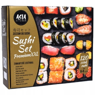 Japonska kuchyňa - Nastaviť Áziu Kuchyňa Sushi XXL ALGI Wasabi Ginger XL