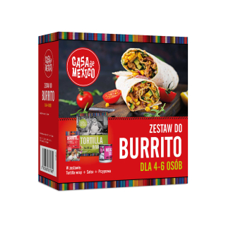Mexická kuchyňa - Burrito set 4-6 ľudí Casa de Mexico