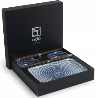Súbor keramiky pre Sushi Navy Blue pre 2 osoby