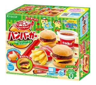 Ázijska kuchyňa - DIY Burger Menu Kit Kracie Super zábava JAPONSKO