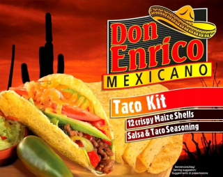 Mexická kuchyňa - Taco Kit 320g Don Enrico Prípravok