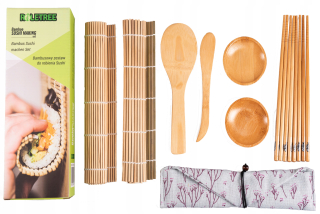 Japonska kuchyňa - Užívanie Sushi Set - Bamboo Mat Recept