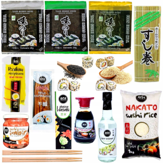 Japonska kuchyňa - Sushi Set 15 Premium Products - Veľkosť L