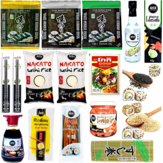 Japonska kuchyňa - Sushi Set 17 Premium Products - XL veľkosť