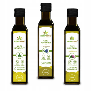 HOPKING KIT - HEMP OIL 3X 250ML