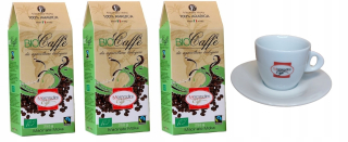 Káva mletá -  Mordini Bio Coffee Set + Cappuccino Cup