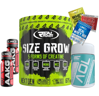 Kreatín - Kingsize AOL + Veľkosť rastú - 675G KIWI CACTUS