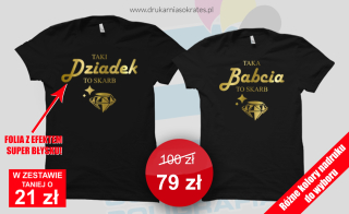 Sada t-košele babičky a dedko