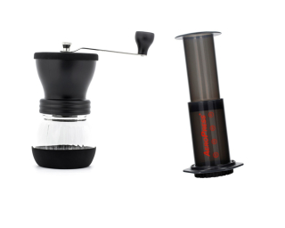 SKERTON PLUS + AEROPRESS MILLET SET