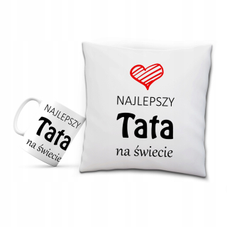Set BEST DAD vo Svetovom Hrnček a vankúš