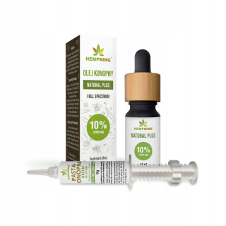 CBD - Set: CBD pasta 30% 15 mg + CBD olej 10% 10 ml