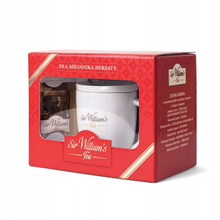 SIR WILLIAMOVÝ TEA & 12HERBAT PORCEAIN SET