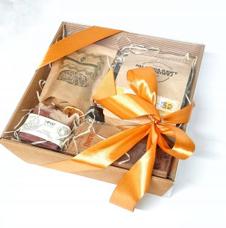 Darčeková súprava EKO Box Cream Soap Coffee Cannabis