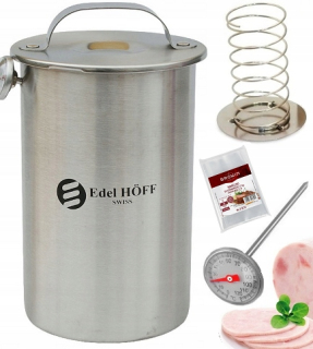 SPAROVAČ ŠUNKY 1,5 kg sada KASEROL + TAŠKY + TEPLOMER