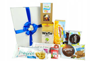 Sada sladkostí bez cukru pre diabetické box wawel