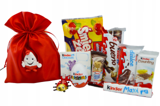 Sada sladkostí Kinder Taška Darčekový vaječný horčík