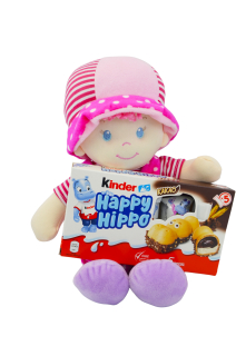 Sada Candy Doll 32cm Kinder Happy Hippo Teddy Bear