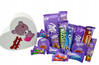 Sada sladkostí Darčeková krabička Milka