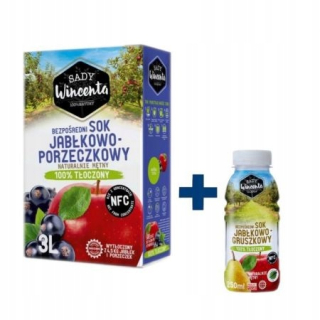 SOC 100% Apple Apple Ríbezle 3L hrušky 250 ml