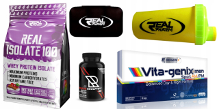 Spaľovač tuku - Sada proteínu spaľovania tukov. Horák. Vitamín