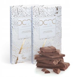 Set - Bio 2 x 100 Coconut Čokoládová doska