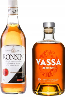 Nealkoholický Rum Ronsin 1l Rum Vassa 0,7L
