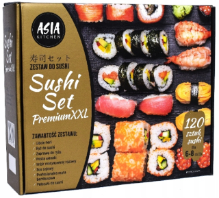 Sushi XXL set, 6-8 osôb, 120ks - darček