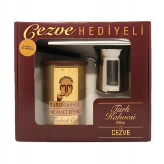 Káva mletá - Turecká kávová súprava - 250g káva + téglik