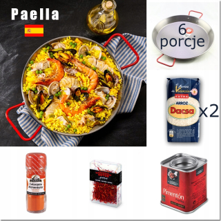 Paella sada - DACSAx2 s paellerom 6 porcií