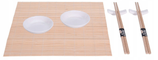 Ázijska kuchyňa - Snacks set, sushi -7 prvky