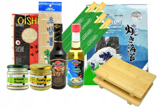 Sushi + Bambusové dosky Hiratai Boards