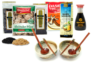 Ramen polievka sada s miskami [9000048]
