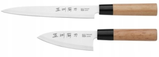 Japonska kuchyňa - Sada dvoch nožov pre Sushi Nara 34,5 cm a 22 cm