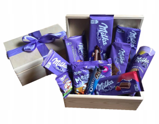 Sada sladkosti Milka fialová - Mega Kuferek