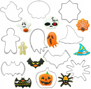 Halloween - Sada plesní koláča 9 ks Halloween