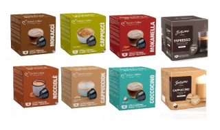 Kávové kapsule - Káva sada v kapsúl Dolce Gusto 128 ks