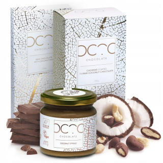 Set - Coconut Chocolate 500g - Bio