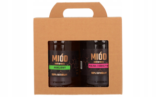 Sada medu 2x1.2 kg - tak lacnejšie! Acacia / Raspberry
