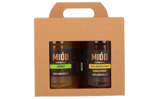 Lipowy / Sunflower Honey Set 2 x 1,2 kg