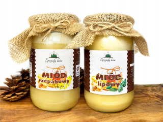 Sada repkového a Linden Honey - 2 kg