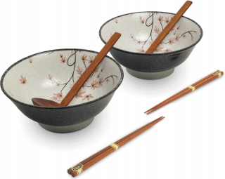 Ramen Bowl Set 2 ks Maple Leaf Ø 22 cm H