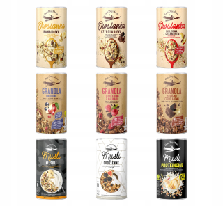 Sada Odaymore Muesli 9 Veľká vaňa XL