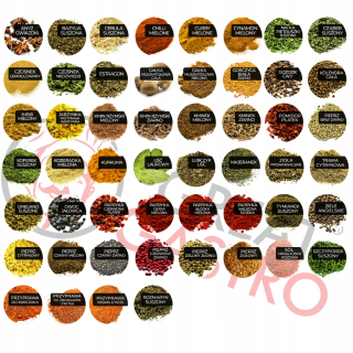 Spice Stickers Set + korenie Balík XL