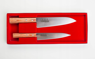 Ázijska kuchyňa - MASAHIRO SANKEI II NOTY SET - BROWN