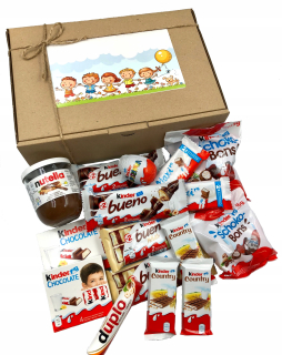 Darček Kinder Kinder narodeniny Deň Detský deň