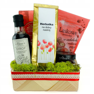 Darčeková súprava Raspberry Lindt Bakalie Prípravy