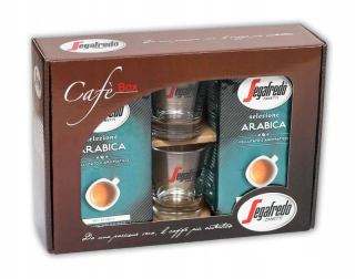 Káva mletá - Darčekový set Mielona Segafredo + okuliare