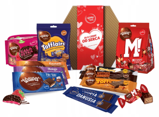 Darčeková sada na Valentína so sladkosťami