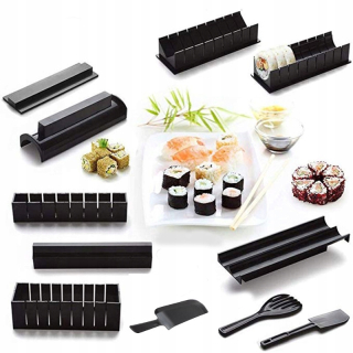 Japonska kuchyňa - Sada rolí a nástrojov pre Sushi +